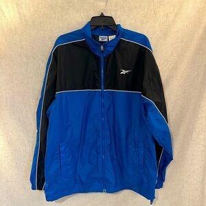 Vintage Reebok Windbreaker Zip Up Size Large